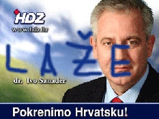 PUNISHMENT FOR SUNDAY WORKING CATCHED CROATIAN PRIME MINISTER IVO SANADER, SERVANT OF ATHEISTIC CAPITAL!   